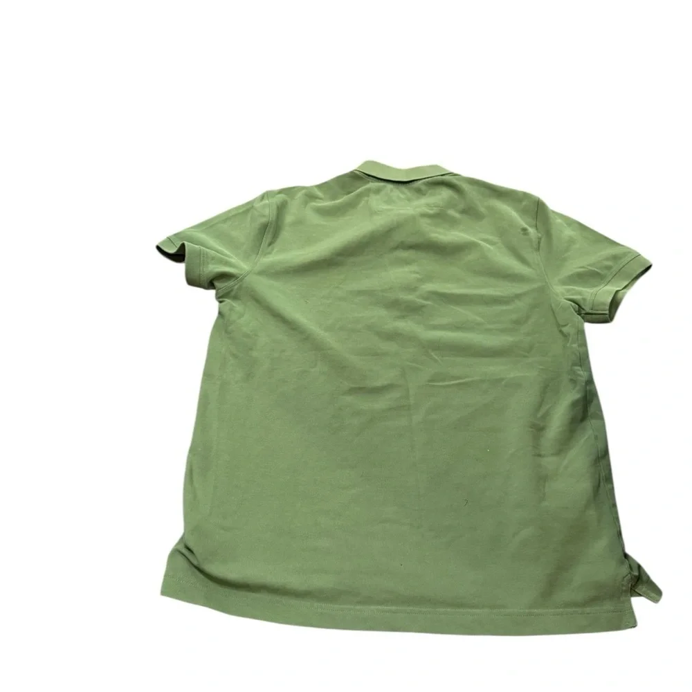 Men's Green Polo Shirt Med